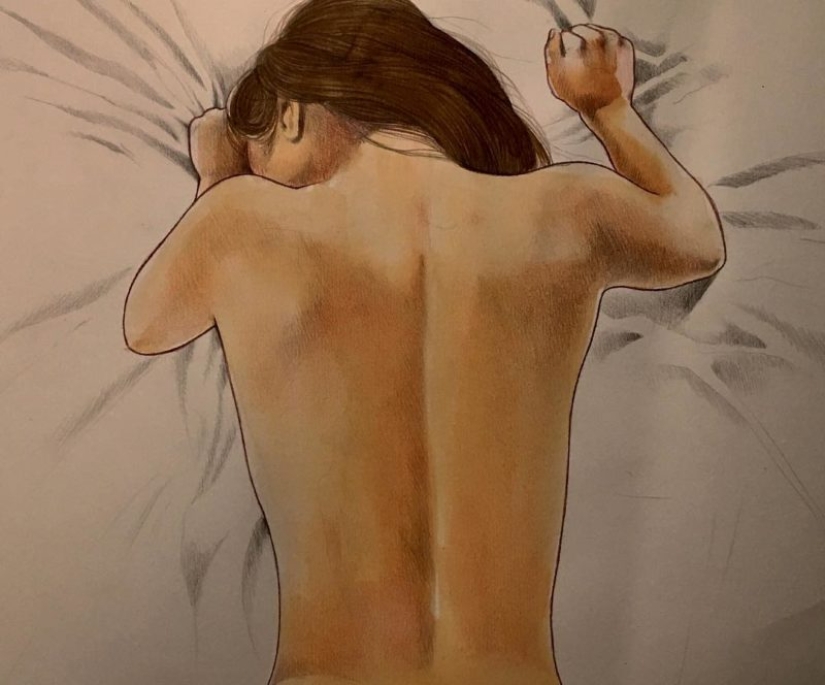 La energía amorosa de toques en las pinturas de Frida Castelli La energía amorosa de toques en las pinturas de Frida Castelli