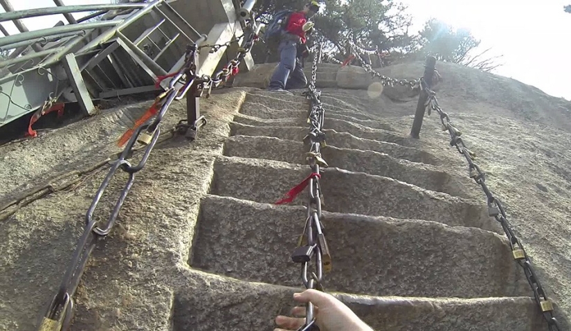 La espeluznante escaleras en el mundo La espeluznante escaleras en el mundo