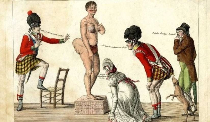 La historia de la Venus Negra: El trágico destino del &quot;hombre de exhibición&quot; Saartjie Baartman