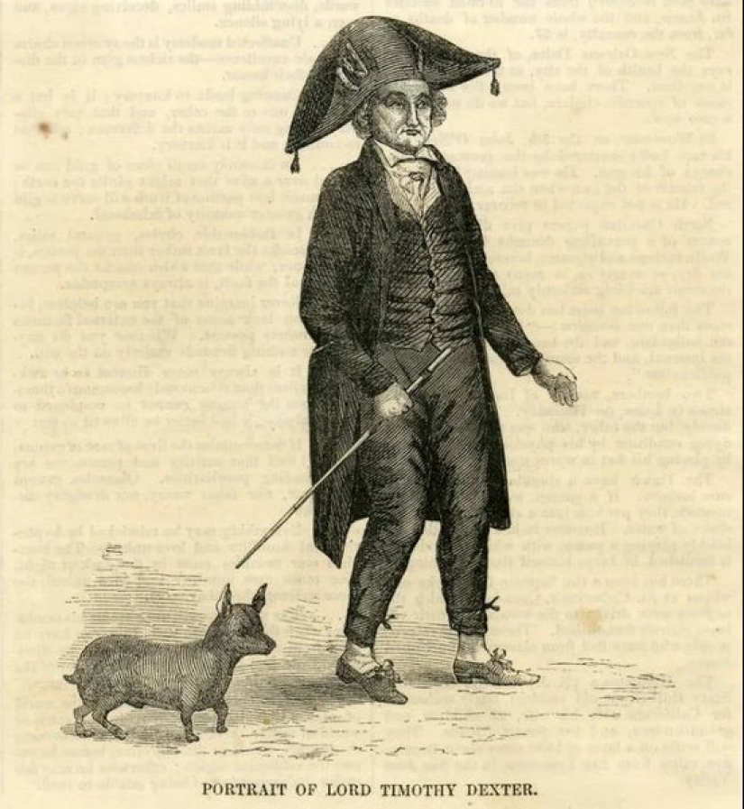 La historia de Timothy Dexter sobre hacerse rico a través de la estupidez