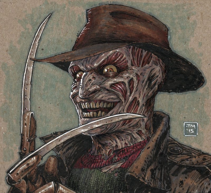 La historia del cine moderno en el gran arte de Tony Moore La historia del cine moderno en el gran arte de Tony Moore