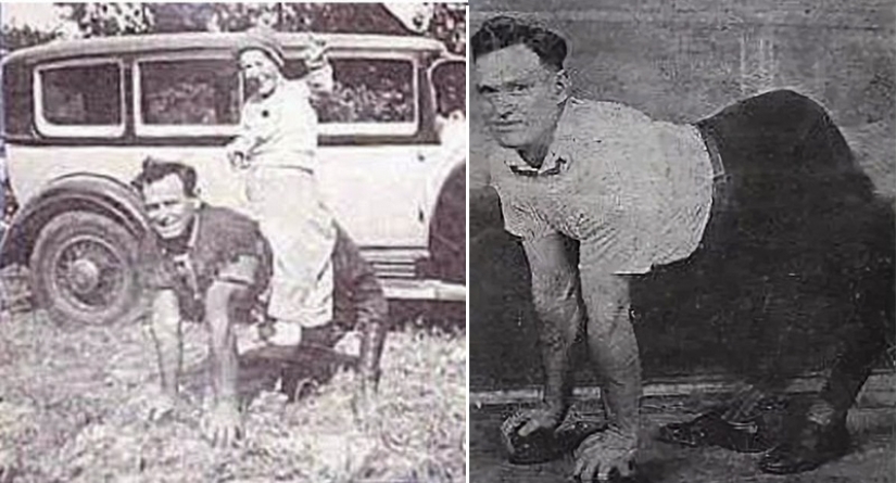 La historia del &quot;hombre pony&quot; de Robert Huddleston