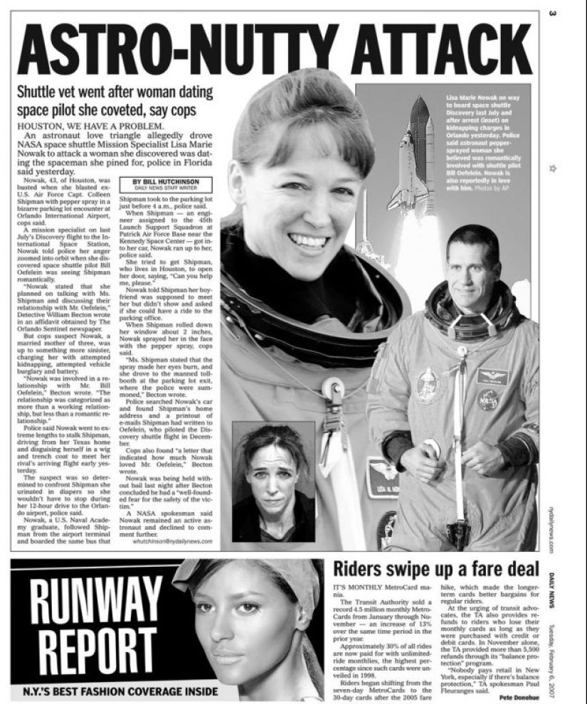 La historia detectivesca de Lisa Novak: una astronauta exitosa, una asesina sin talento y una mujer infeliz