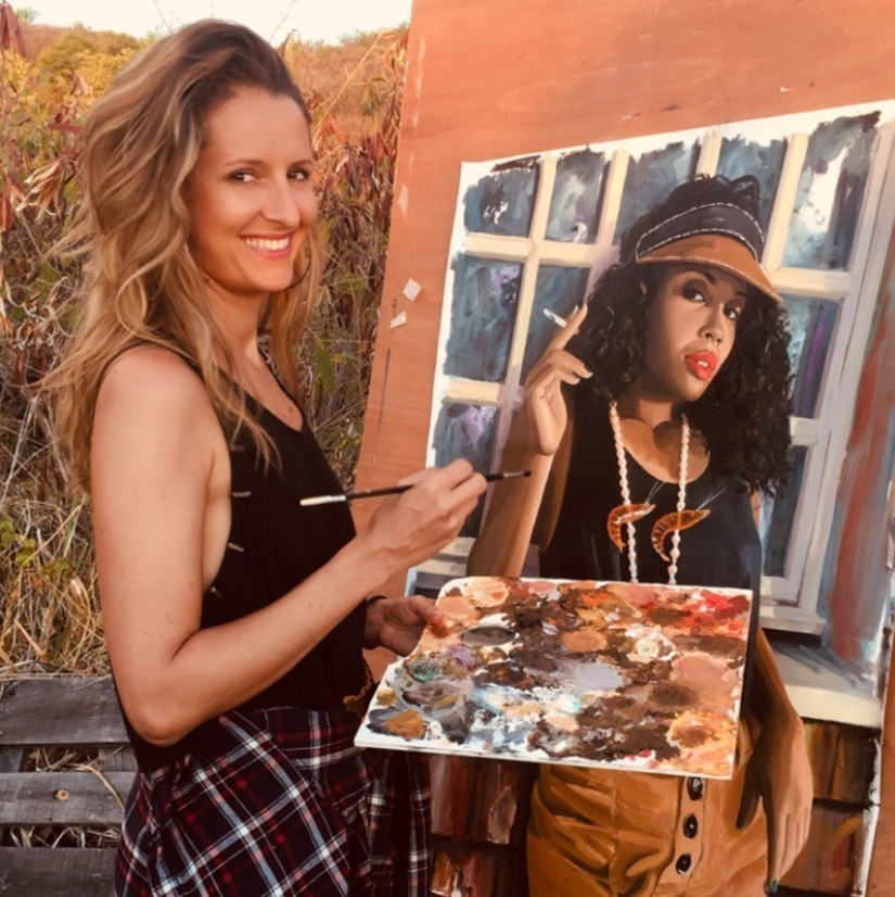 La isla paradisíaca de Reunión y sus habitantes en las pinturas de Aurélie Quenten La isla paradisíaca de Reunión y sus habitantes en las pinturas de Aurélie Quenten