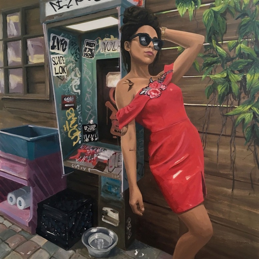 La isla paradisíaca de Reunión y sus habitantes en las pinturas de Aurélie Quenten La isla paradisíaca de Reunión y sus habitantes en las pinturas de Aurélie Quenten