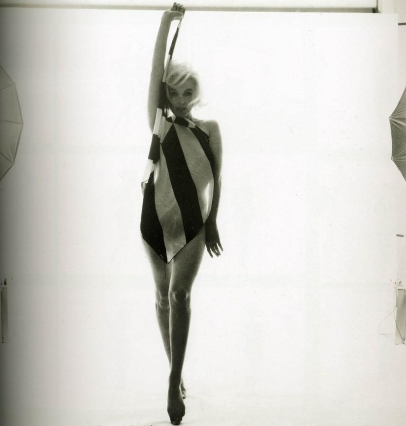 La última sesión de fotos de Marilyn Monroe