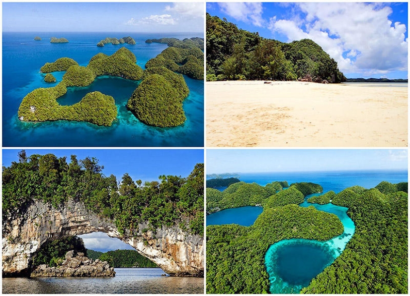 La rocosa isla de Palau