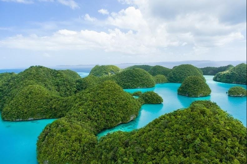 La rocosa isla de Palau