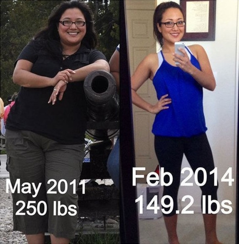 La transformación milagrosa de las chicas, que derrotó el exceso de peso La transformación milagrosa de las chicas, que derrotó el exceso de peso