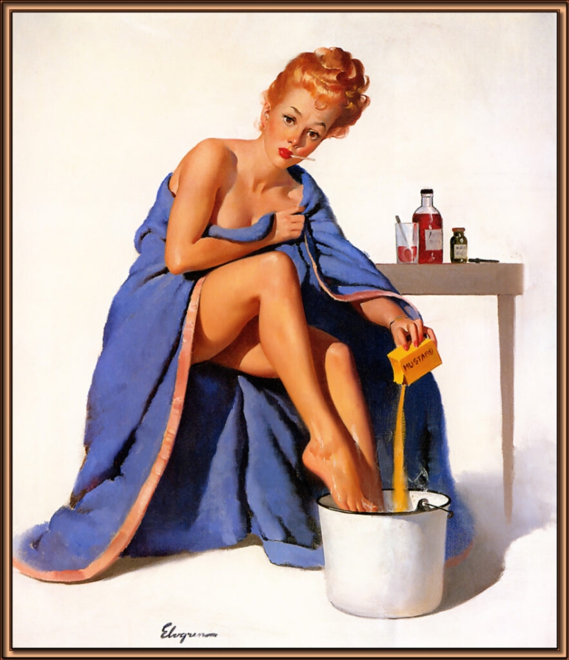 La verdadera América en las obras del maestro del género pin-up Gil Elvgren La verdadera América en las obras del maestro del género pin-up Gil Elvgren