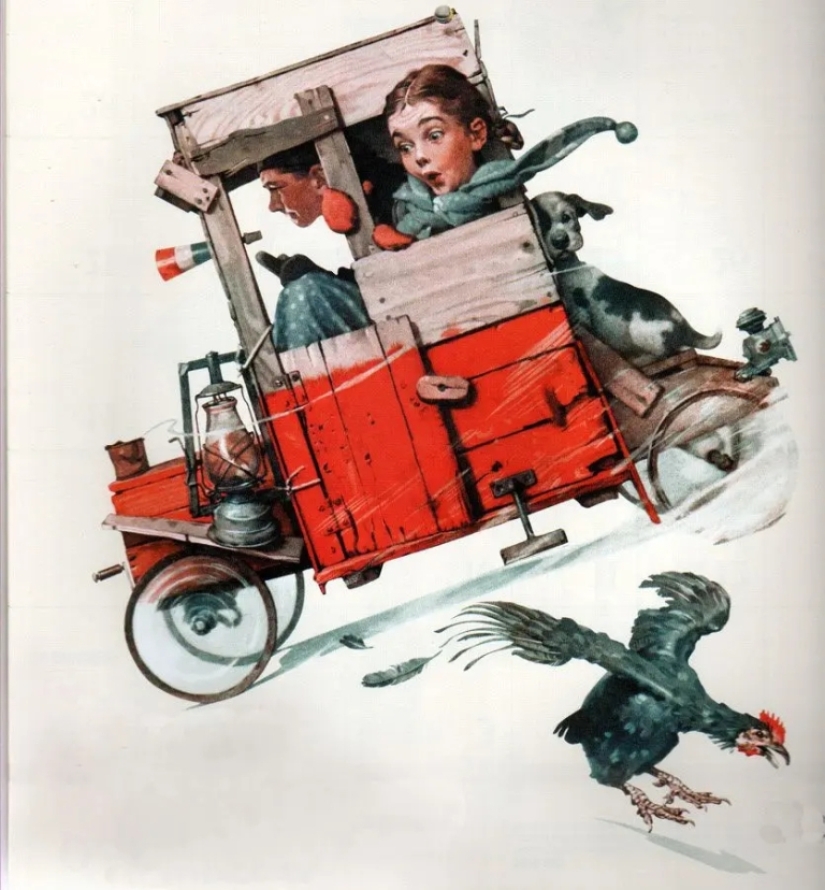 La verdadera América en las irónicas ilustraciones del brillante Norman Rockwell La verdadera América en las irónicas ilustraciones del brillante Norman Rockwell