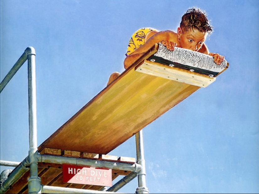 La verdadera América en las irónicas ilustraciones del brillante Norman Rockwell La verdadera América en las irónicas ilustraciones del brillante Norman Rockwell