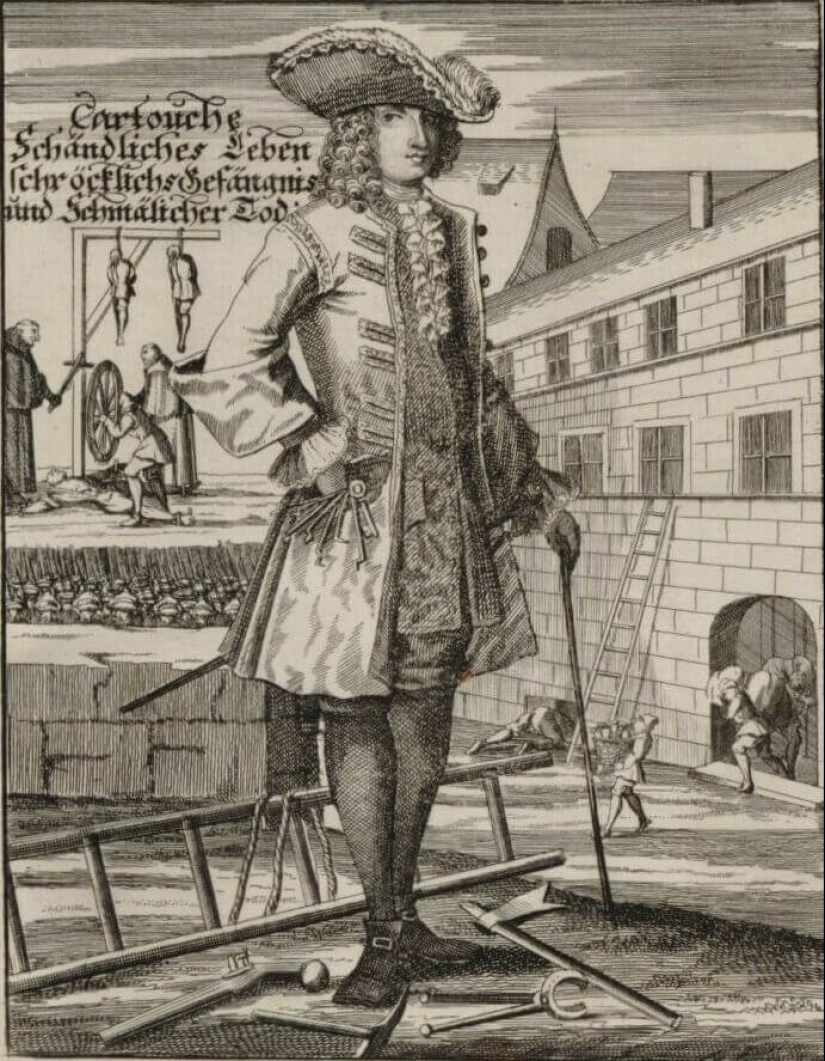 La vida y la muerte de Louis Dominique Cartouche, el rey de los ladrones en París La vida y la muerte de Louis Dominique Cartouche, el rey de los ladrones en París