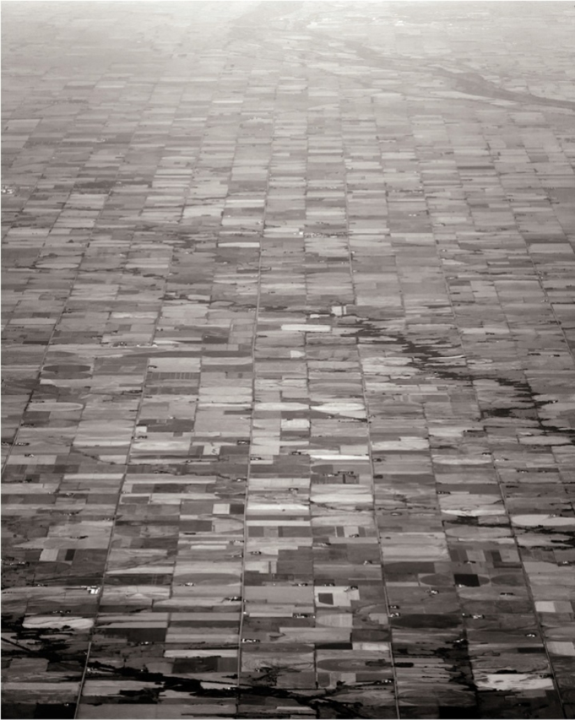 Landscapes from a height - abstract art