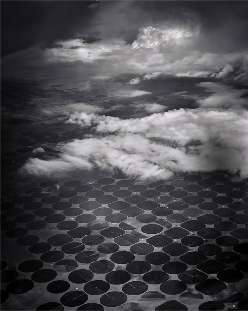 Landscapes from a height - abstract art