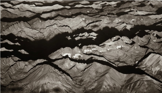 Landscapes from a height - abstract art