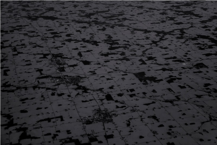 Landscapes from a height - abstract art