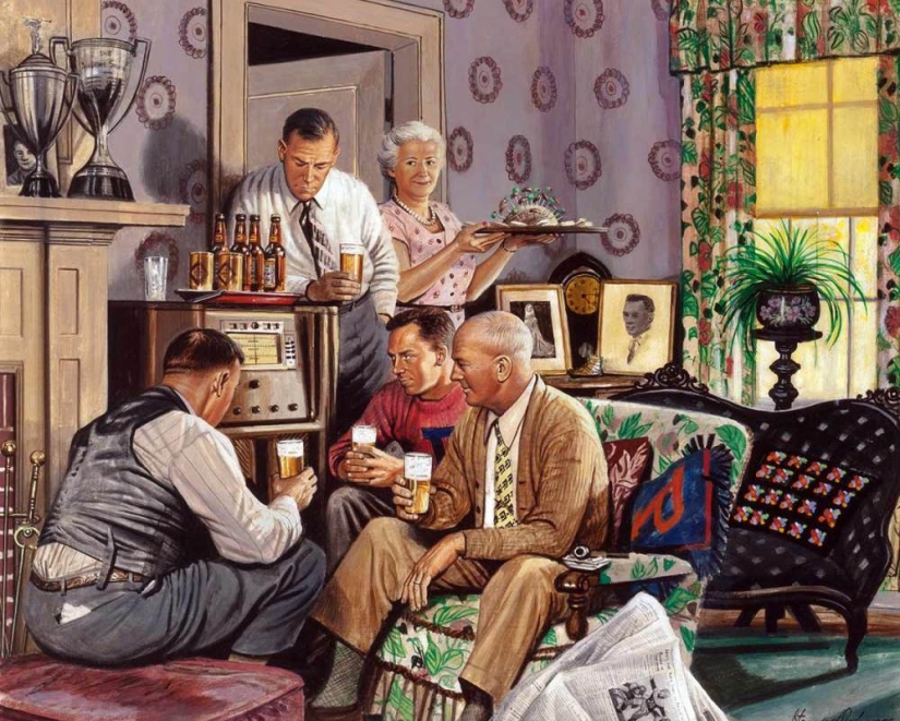 Las deliciosas ilustraciones del «realista meticuloso» Stephen Dohanos