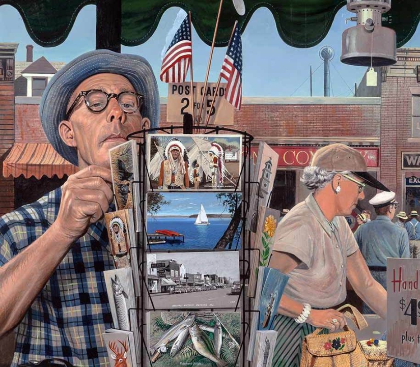 Las deliciosas ilustraciones del «realista meticuloso» Stephen Dohanos