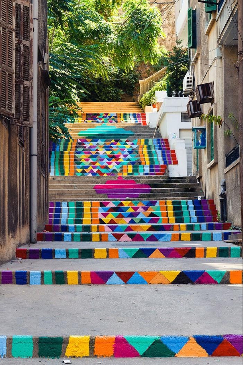 Las más bellas escaleras de todo el mundo