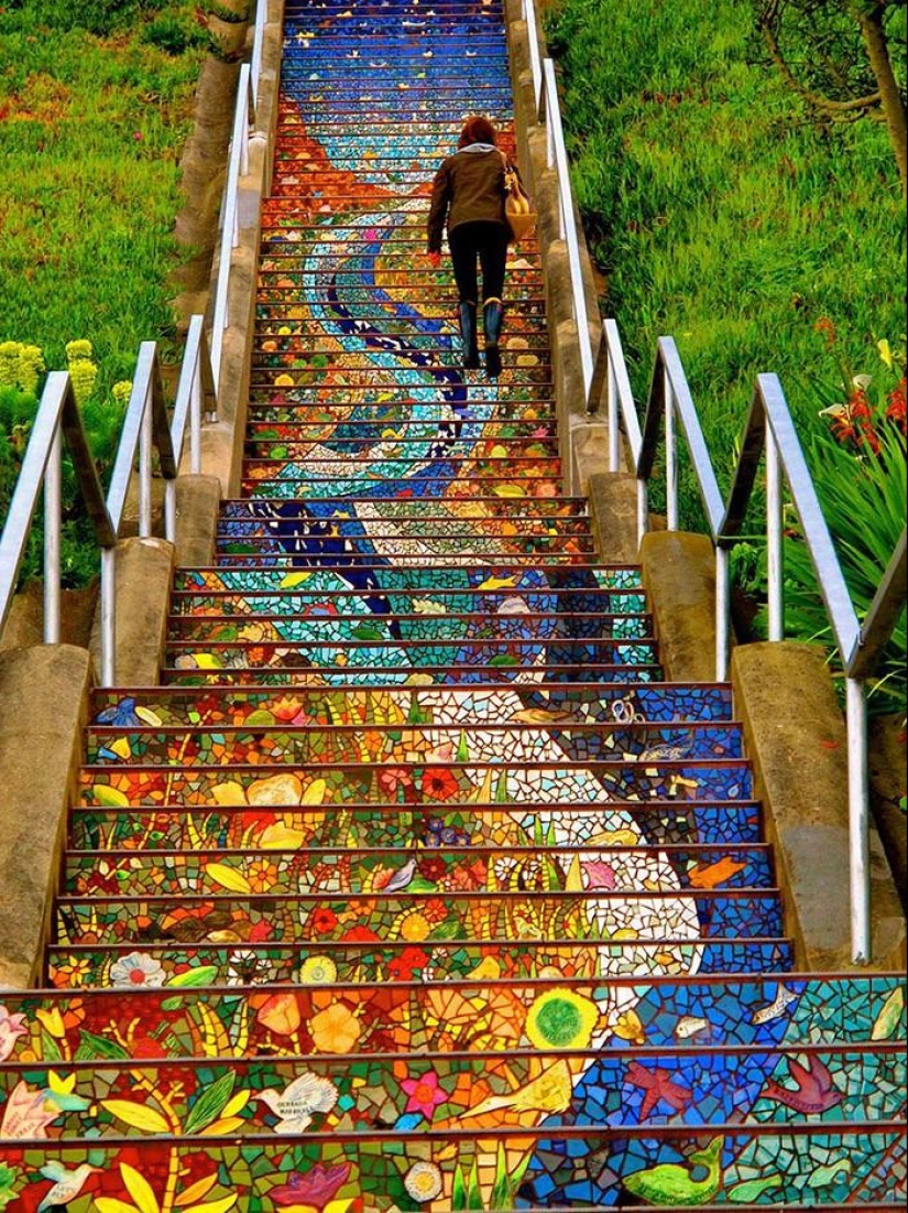 Las más bellas escaleras de todo el mundo