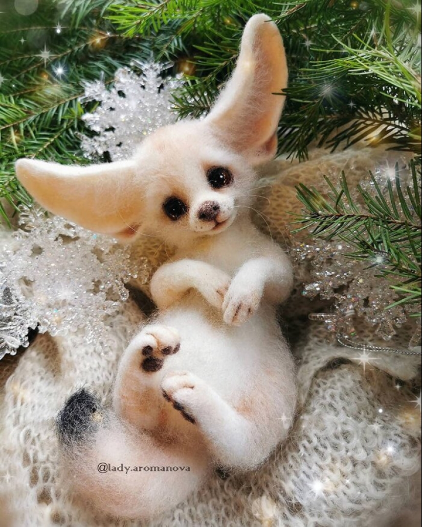 Las patas de los zorros y otros adorables animalitos amantes Anna Romanova