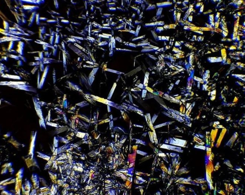 Las tabletas, Cola, papel: fotos macro de objetos familiares que te sorprenderá