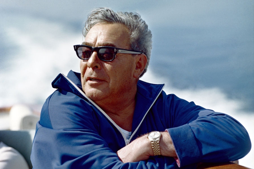 Leonid Ilyich Brezhnev on vacation and not only