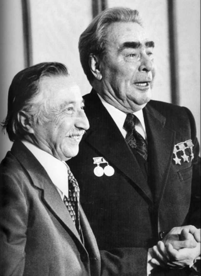 Leonid Ilyich Brezhnev on vacation and not only