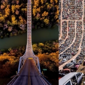 Level 80 Origami: Turkish photographer bends cities