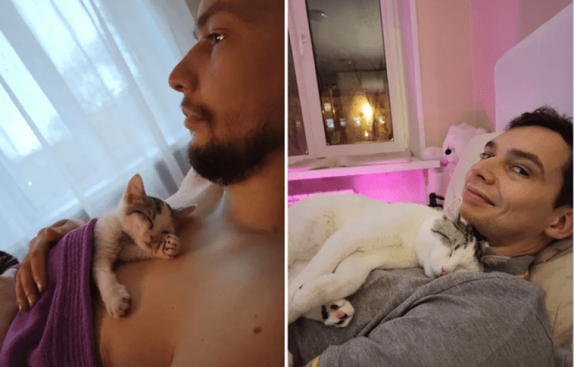 Lágrimas en los ojos: 22 fotos de animales antes y después de encontrar su hogar Lágrimas en los ojos: 22 fotos de animales antes y después de encontrar su hogar