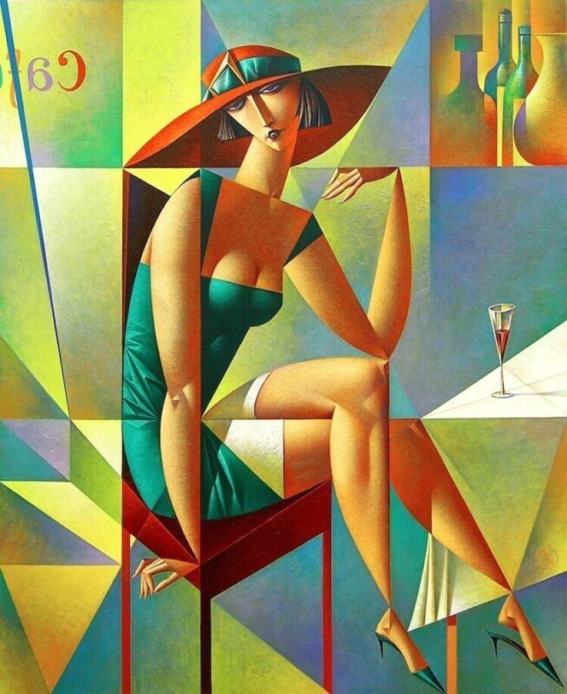 Lleno de tentación pinturas del artista de vanguardia ruso Georgy Kurasov Lleno de tentación pinturas del artista de vanguardia ruso Georgy Kurasov