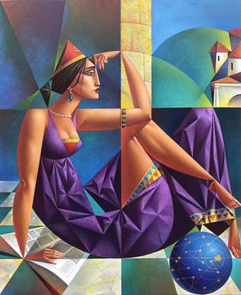 Lleno de tentación pinturas del artista de vanguardia ruso Georgy Kurasov Lleno de tentación pinturas del artista de vanguardia ruso Georgy Kurasov