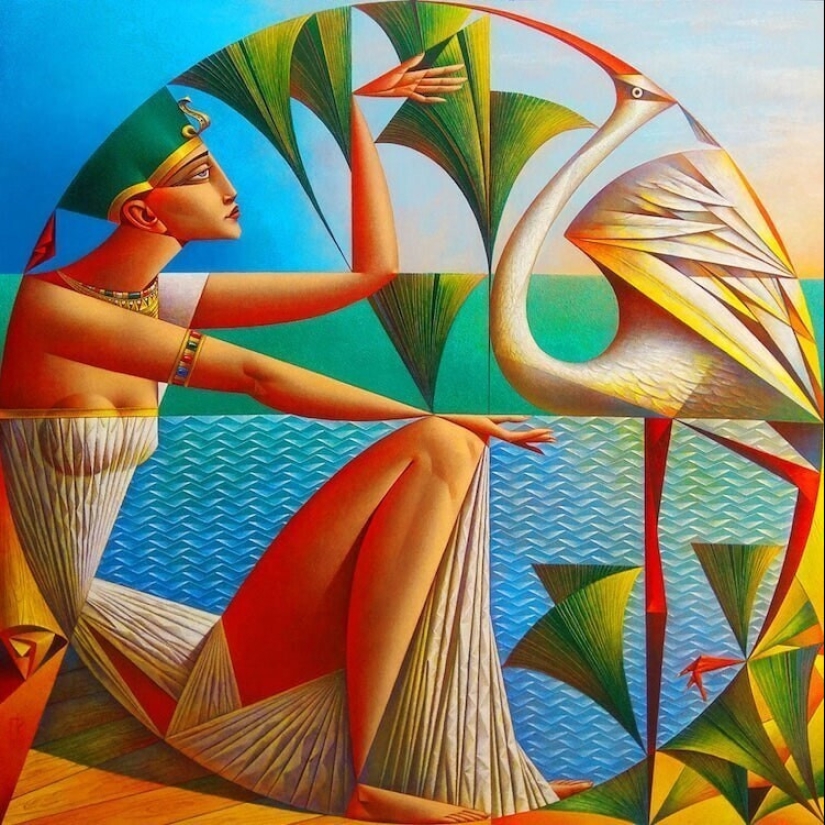 Lleno de tentación pinturas del artista de vanguardia ruso Georgy Kurasov Lleno de tentación pinturas del artista de vanguardia ruso Georgy Kurasov