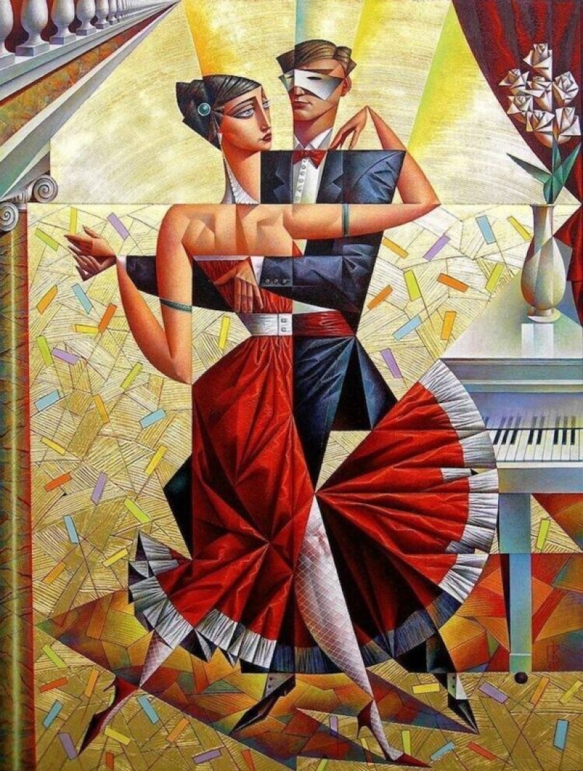 Lleno de tentación pinturas del artista de vanguardia ruso Georgy Kurasov Lleno de tentación pinturas del artista de vanguardia ruso Georgy Kurasov