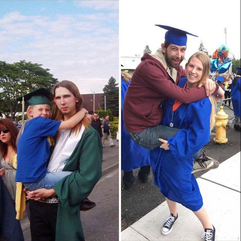 Lo que ha crecido, ha crecido — los 19 mejores intentos de reproducir fotos de niños