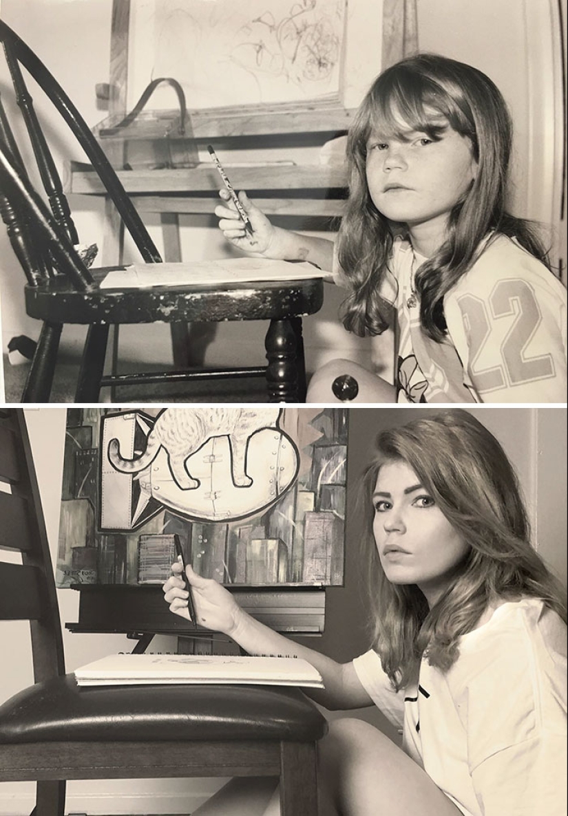 Lo que ha crecido, ha crecido — los 19 mejores intentos de reproducir fotos de niños