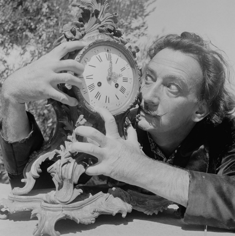 Locura doméstica: en su propia villa, Salvador Dalí no era tímido con nadie