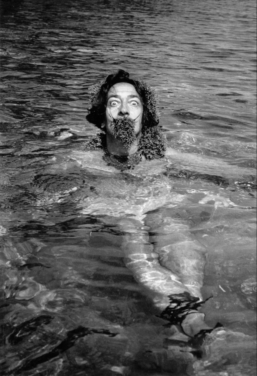 Locura doméstica: en su propia villa, Salvador Dalí no era tímido con nadie