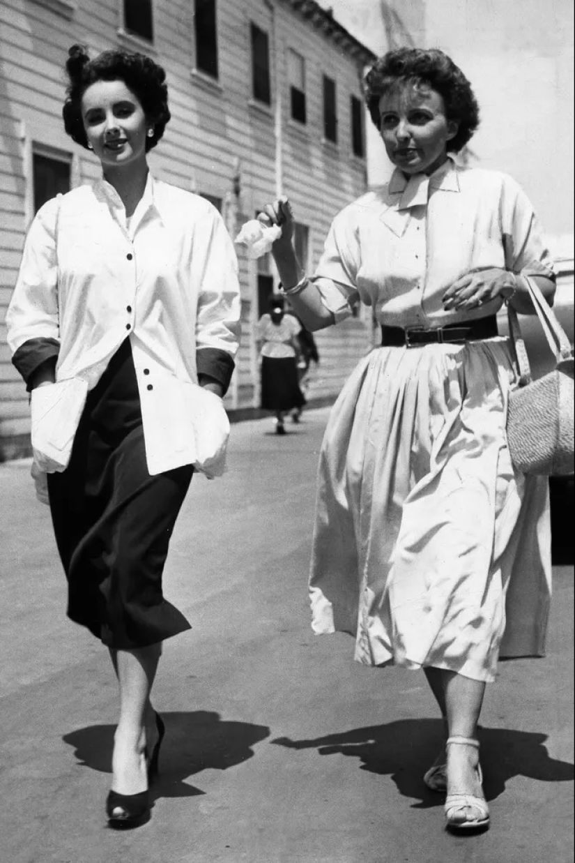 Looked like mom Marilyn Monroe, Princess Diana and other style icons of the XX century