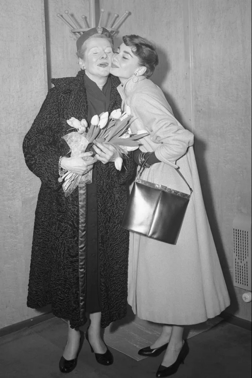 Looked like mom Marilyn Monroe, Princess Diana and other style icons of the XX century