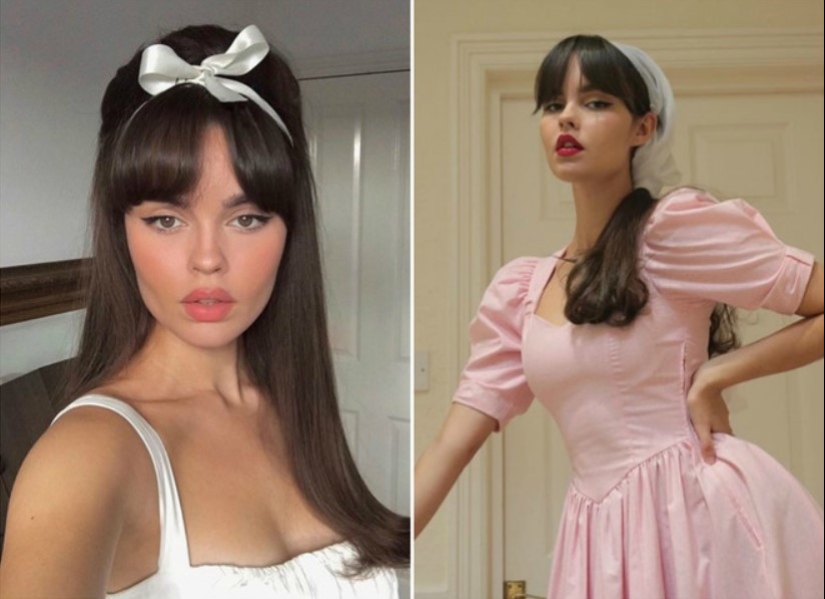 Looked like the ideal housewife of the 1950s: sexy beautician resurrects pin-up Looked like the ideal housewife of the 1950s: sexy beautician resurrects pin-up