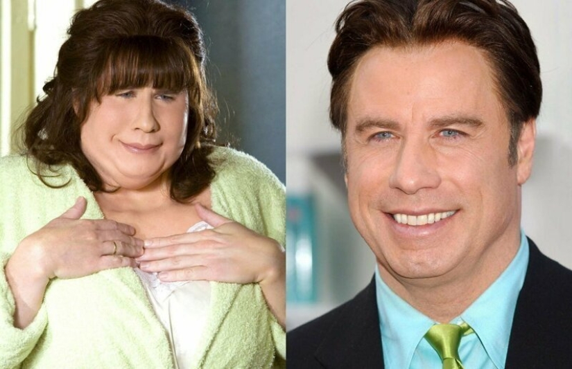 Los actores, que es imposible saber bajo el maquillaje Los actores, que es imposible saber bajo el maquillaje