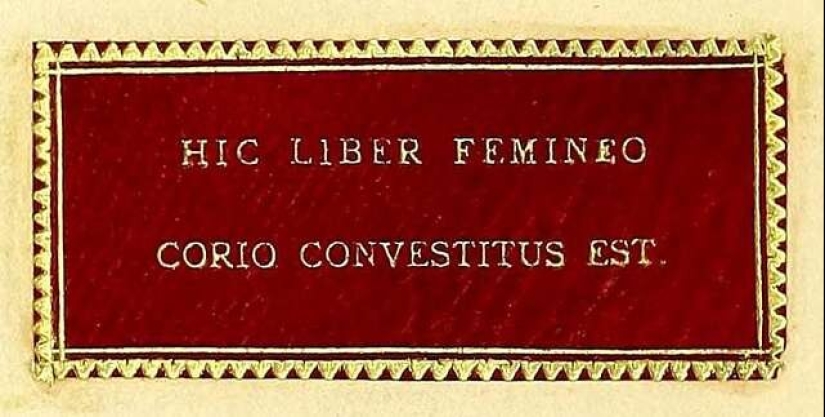 Los libros más famosos encuadernados en piel humana.