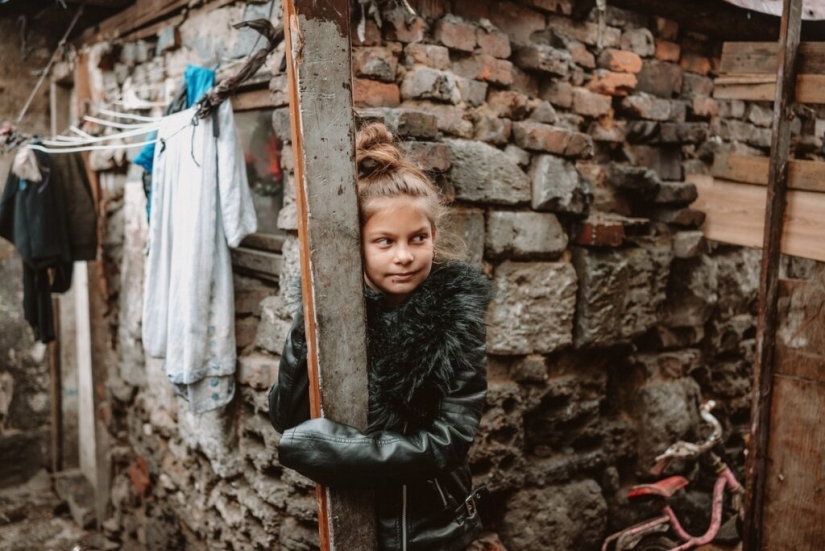 Los niños del gueto y sus sueños: imágenes impactantes de Trebišov Los niños del gueto y sus sueños: imágenes impactantes de Trebišov