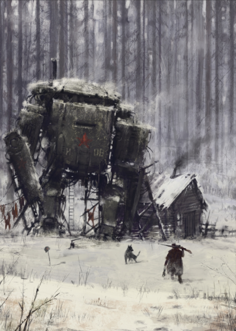 Los Robots, los caballeros y los monstruos: el místico mundo de Jakub Rozalski Los Robots, los caballeros y los monstruos: el místico mundo de Jakub Rozalski