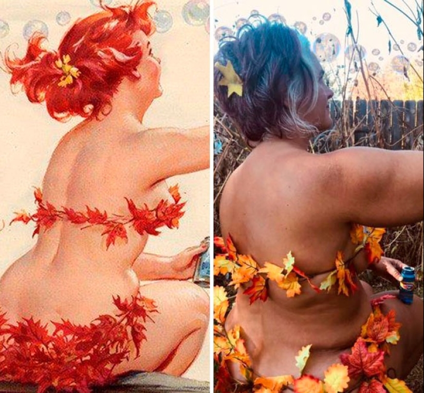 Luxurious Hilda in a modern interpretation: a woman recreated the images of the famous pin-up BBW from the 50s Luxurious Hilda in a modern interpretation: a woman recreated the images of the famous pin-up BBW from the 50s