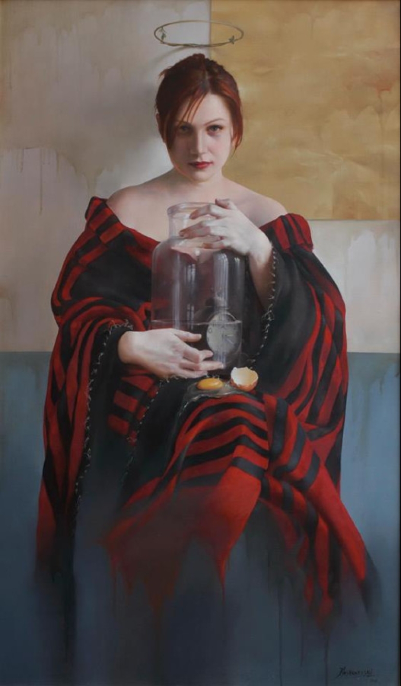 Macedonian artist Sinisa Kashavelski and his realism, shrouded in mystery Macedonian artist Sinisa Kashavelski and his realism, shrouded in mystery