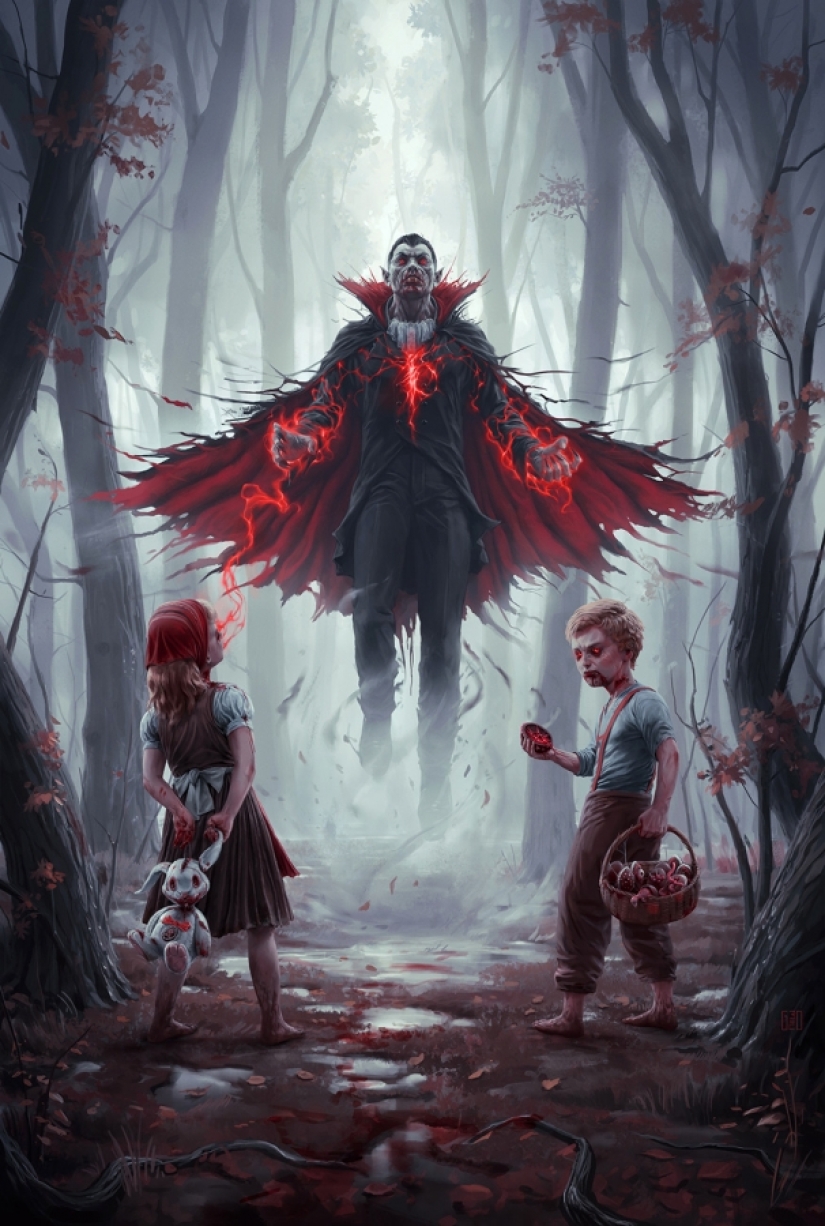 Maestro del terror escalofriante Flavio Greco Paglia