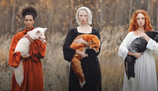 Magical photo shoot with animals Anastasiya Dobrovolskaya